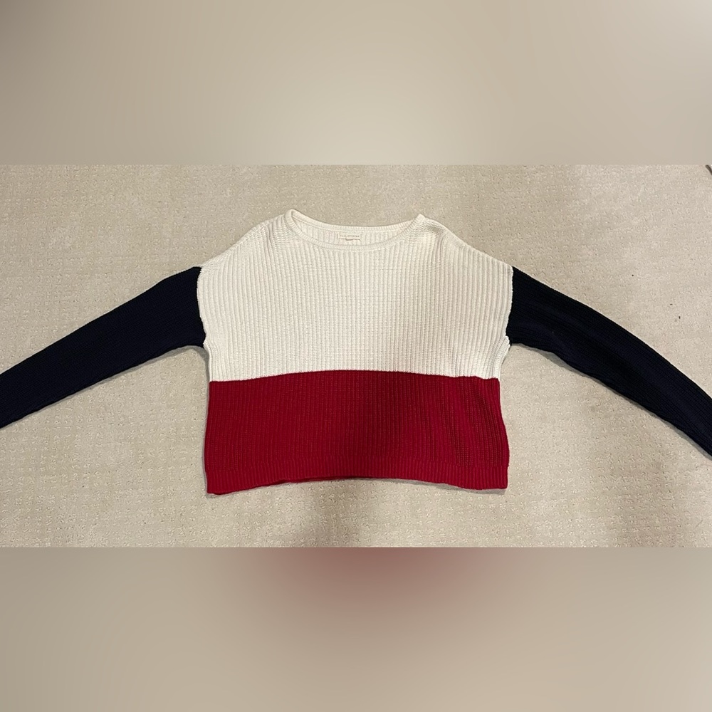 Multi colored sweater